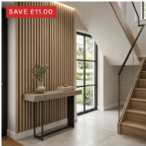 PREMIUM SLATTED WALL PANEL - 240CM X 30CM