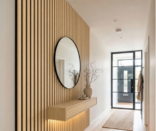 Ultra Premium 3 Side Acoustic Panels Hallway